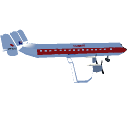 Softbody AIR LINER Lockheed L-1049 Super Constellation Connie livery