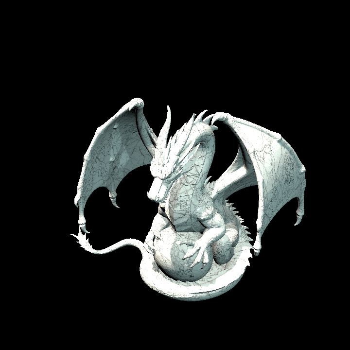 dragon statue
