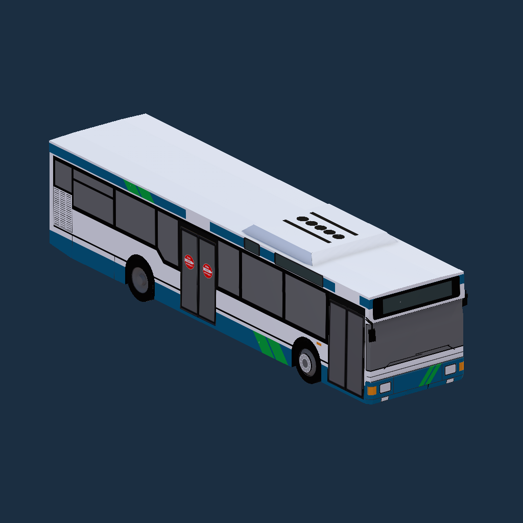 MAN NL202 - Ex NIAG (Heckwerbung)