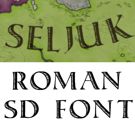 Roman SD font