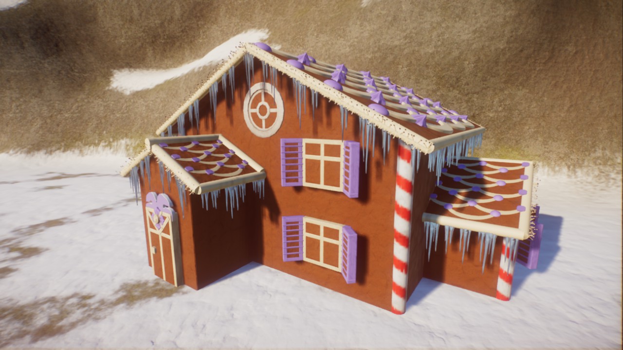 Gingerbread House Hard Shelter