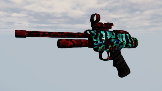 Fractured Dimension Dartgun [Free Drop / Store]