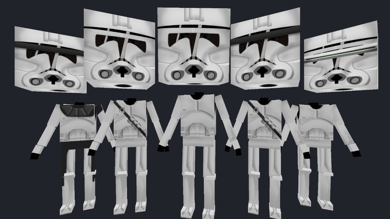 Phase II Clonetroopers