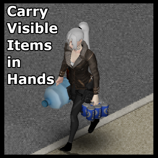 [B42.20] Carry Visible Items In Hands [WIP]