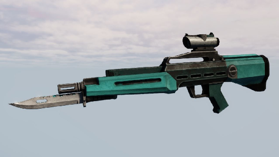 Cyan Burst Rifle [Free Drop]