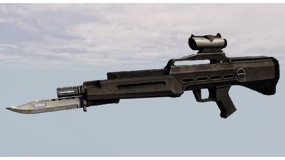 Dark Grey Burst Rifle [Free Drop]