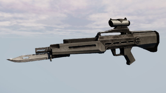 Light Grey Burst Rifle [Free Drop]