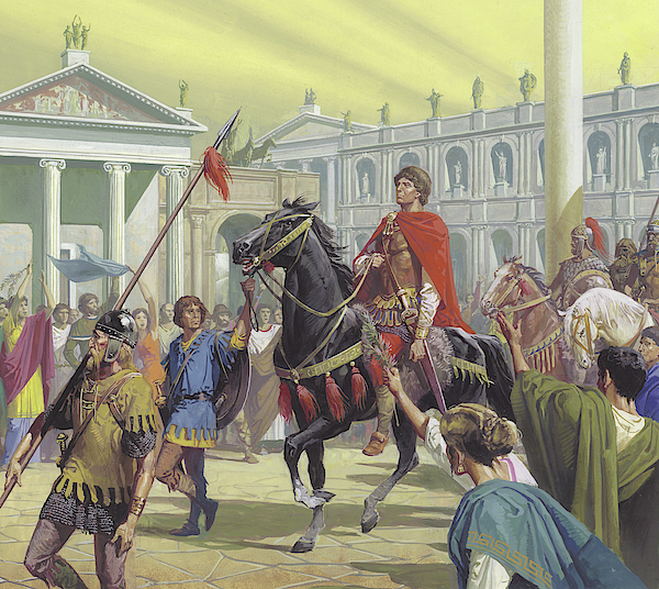 Ruins of Rome 500 AD
