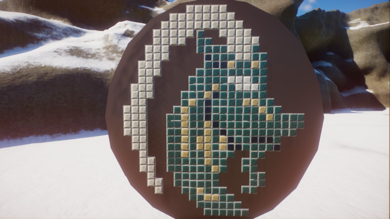 Capricorn Goat Mosaic
