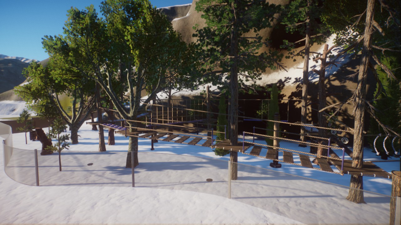 High Ropes Course Lynx Habitat