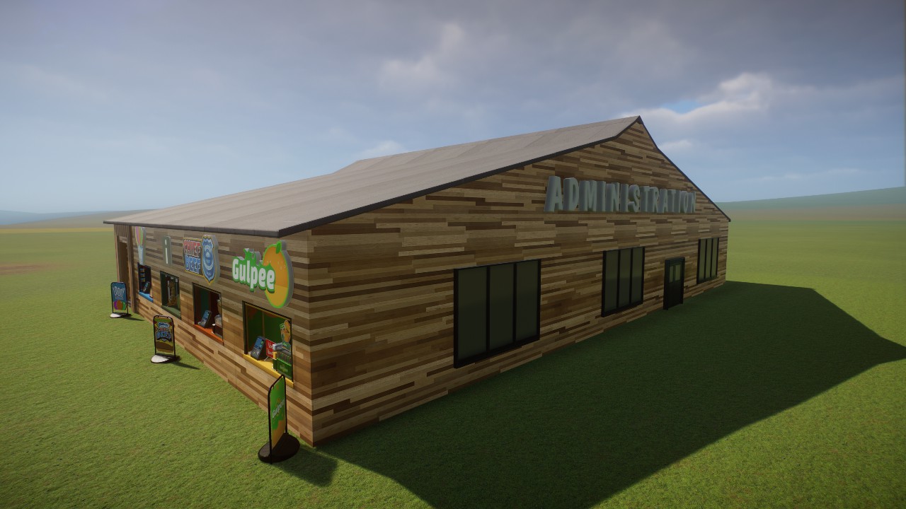 Basic Admin Building with Shops preview