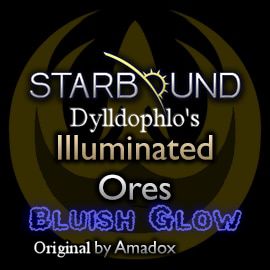 Illuminated Ores - Bluish Glow