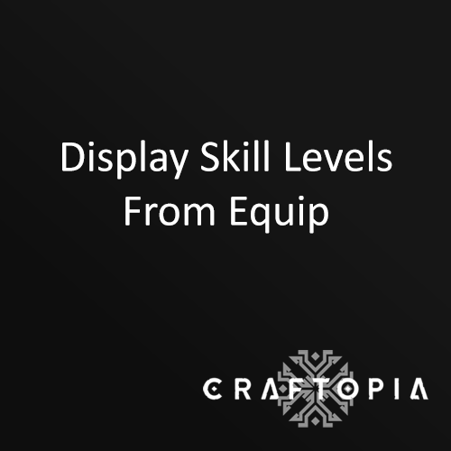 Display Skill Levels From Equip [Legacy]