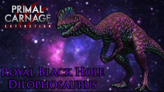 Royal Black Hole Dilophosaurus [Halloween 2022]