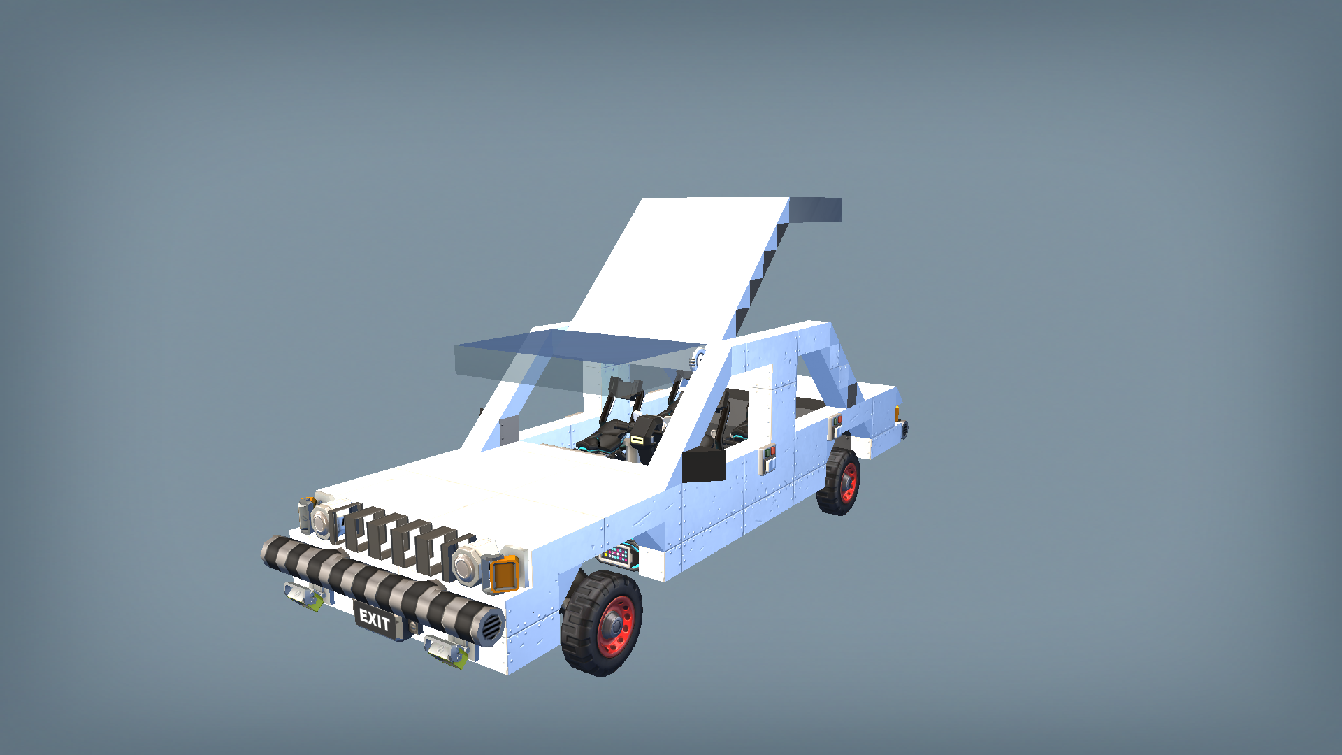 GAZ 3102 Doors/lights modification