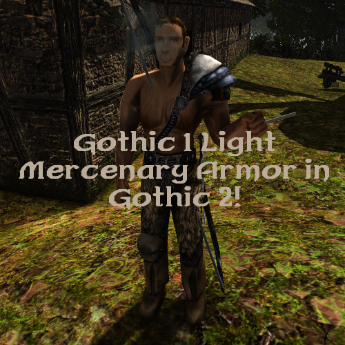 Light Mercenary's Armor from Gothic 1 for Gothic 2