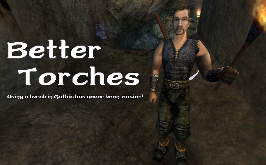 BetterTorches - Torches by pressing a key