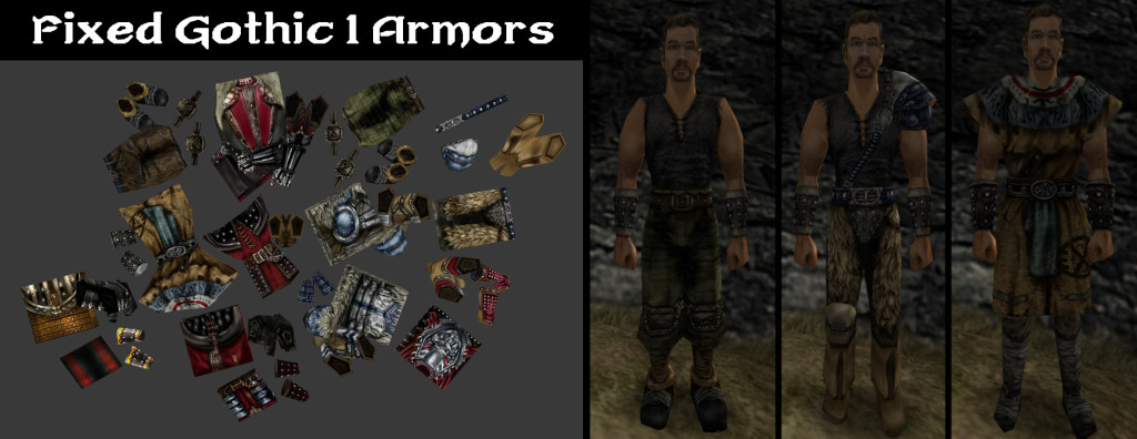 Fixed Gothic 1 Armors