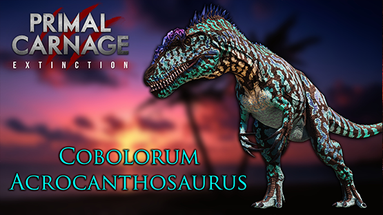 Cobolorum Acrocanthosaurus (Skin+Mutation) [Winter 2022]