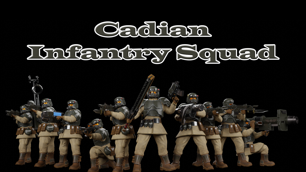 Cadian Infantry Squad