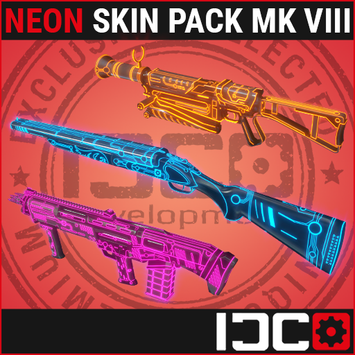 [IJC] Neon Skin Pack MK VIII