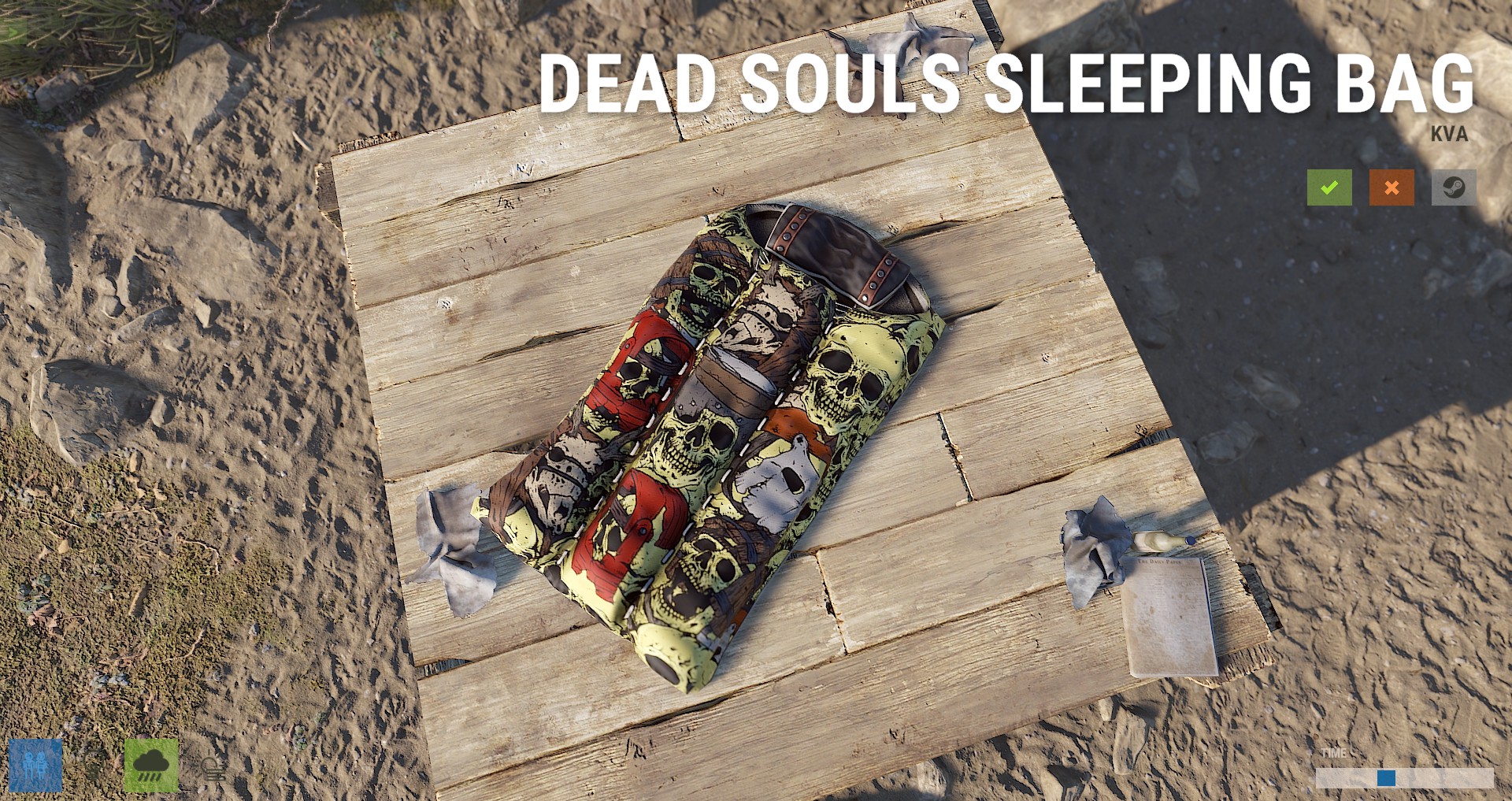 Dead Souls Sleeping Bag