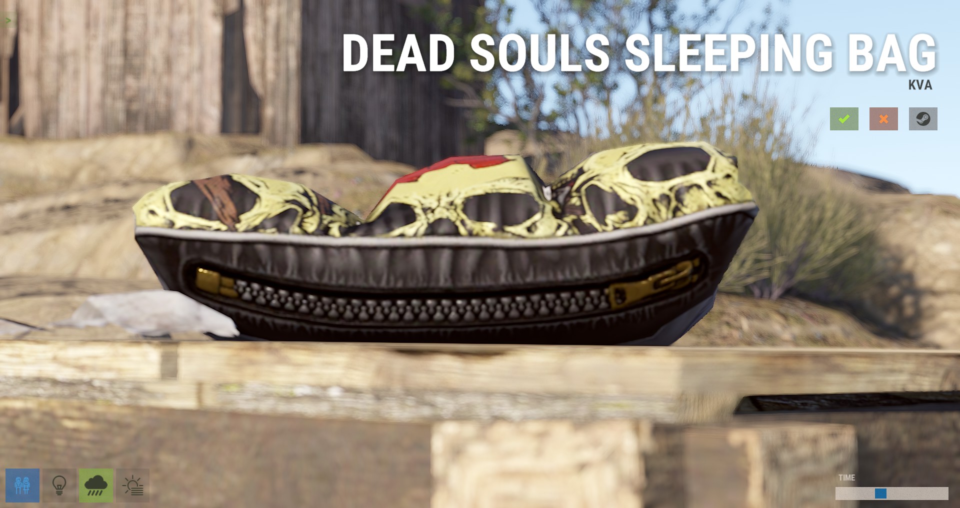Dead Souls Sleeping Bag
