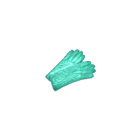 Fancy Gloves- Blue