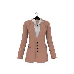 Hanging Blazer- Peach