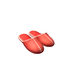 House Slippers-Red