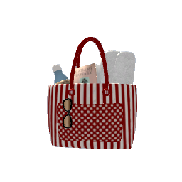 Beach Bag- Red