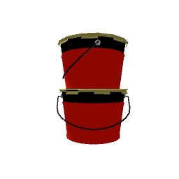 Paint Buckets- Red