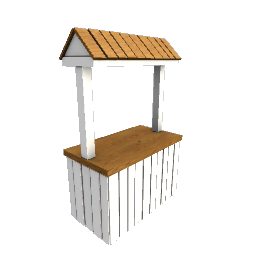 Market Stall- White