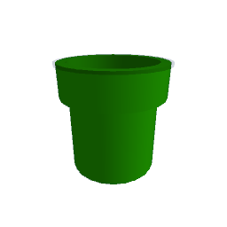 Mario Pipe Light Green