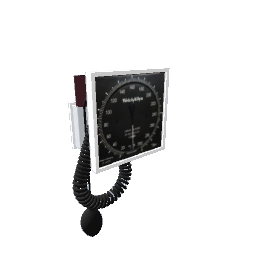 MED Wall Blood Pressure W/Cuff