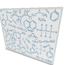 MED White Board Chemistry Formulas