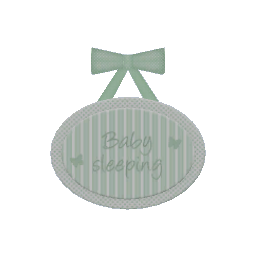 Baby Plaque- Green