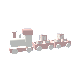 Toy Train- Pink