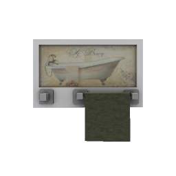 Wall Towel Rack- V2