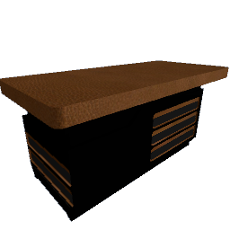 MED Exam Table_Black $$$