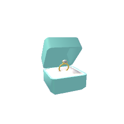 Ring Box- Blue