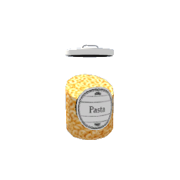 Glass Canister- Pasta
