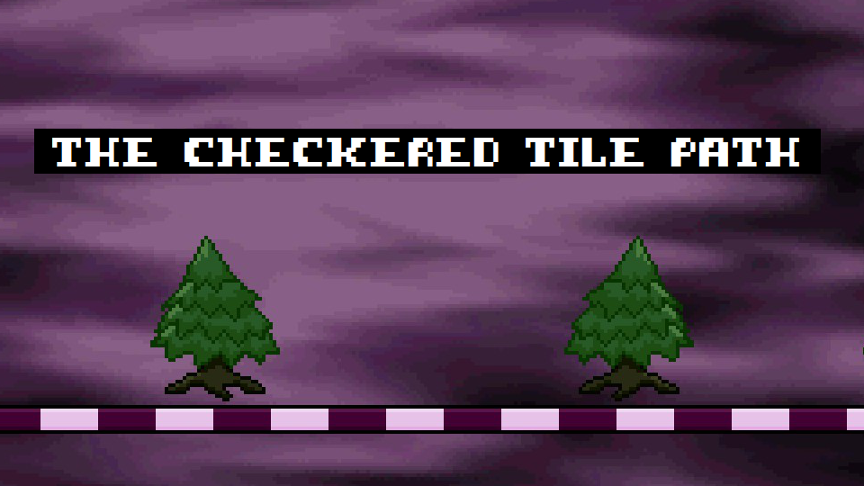 Checkered Tile Path
