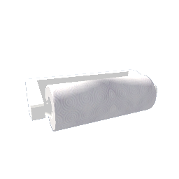 Wall Paper Towel Dispenser- White