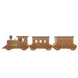 Wooden Toy Train