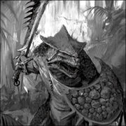 Armoured Saurus' with Shields