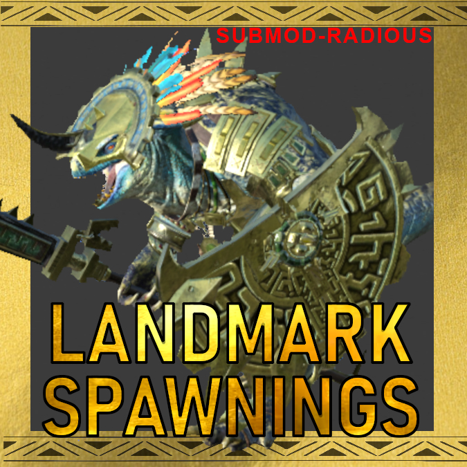 submod landmark_lizards Radious Rebalance