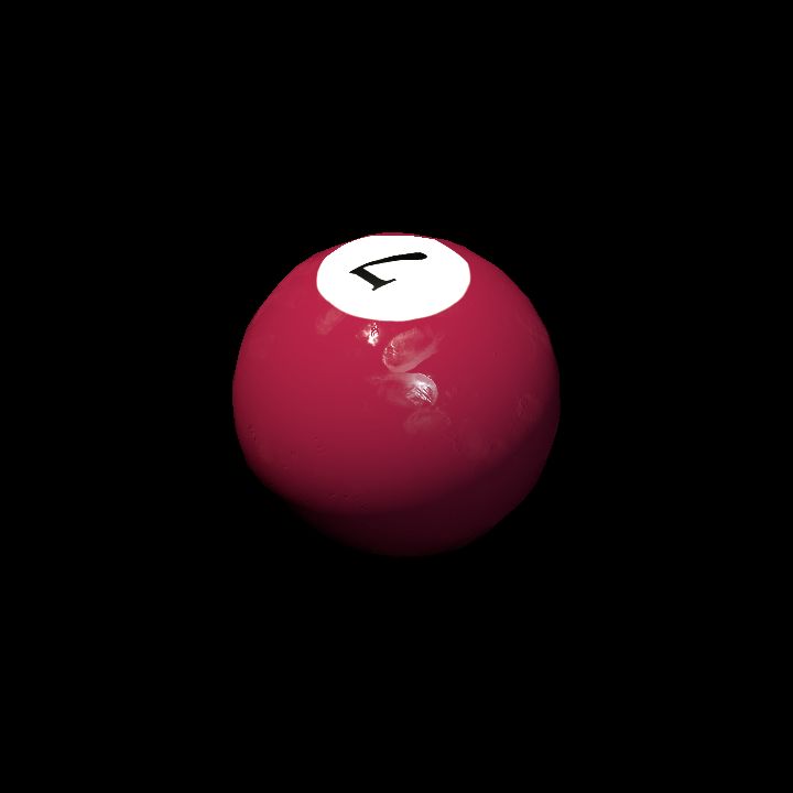Pool Ball #7