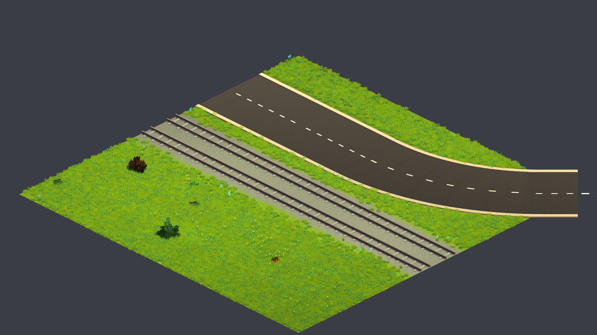 Straight Road out R.tile