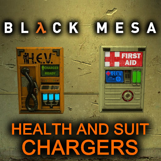 Health and Suit Chargers from Black Mesa